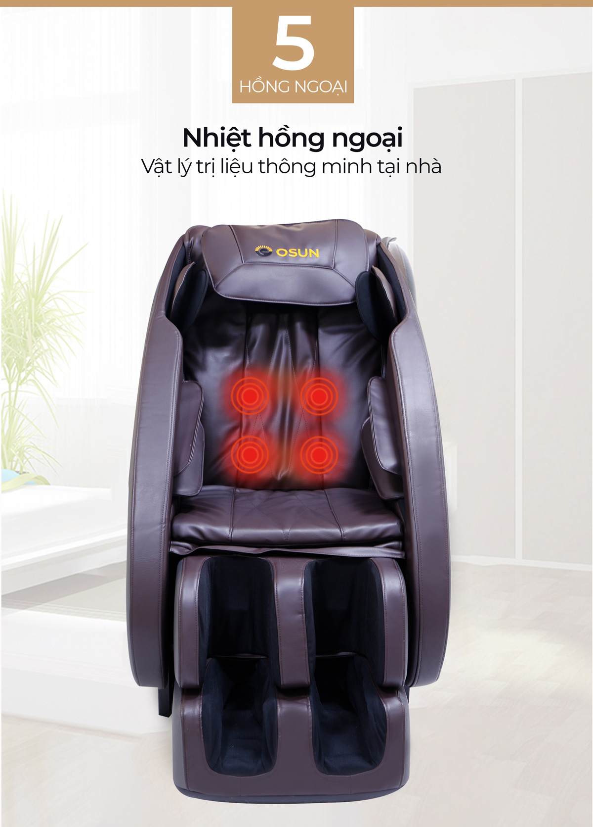 Ghế Massage Nhật Bản Osun SK- 36